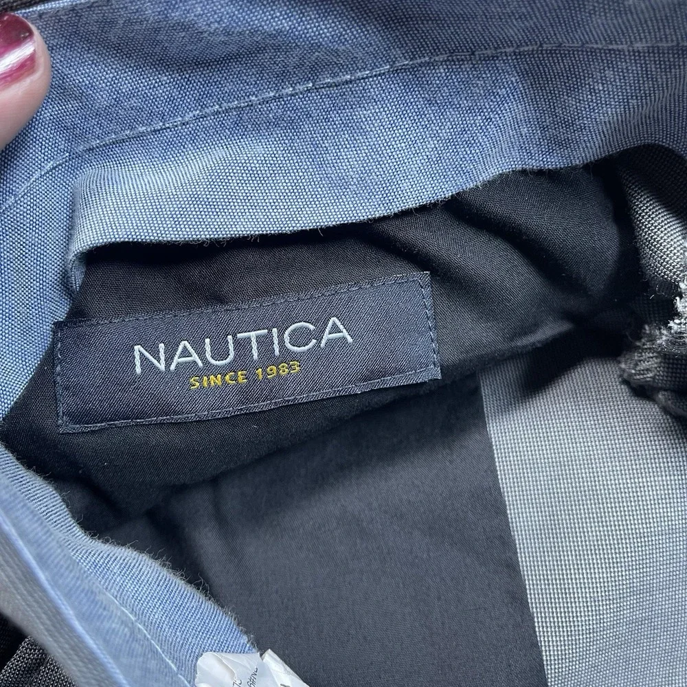 Nautica Polyester Blend MEDIUM GRAY Dress PANTS Mens Size 32x30